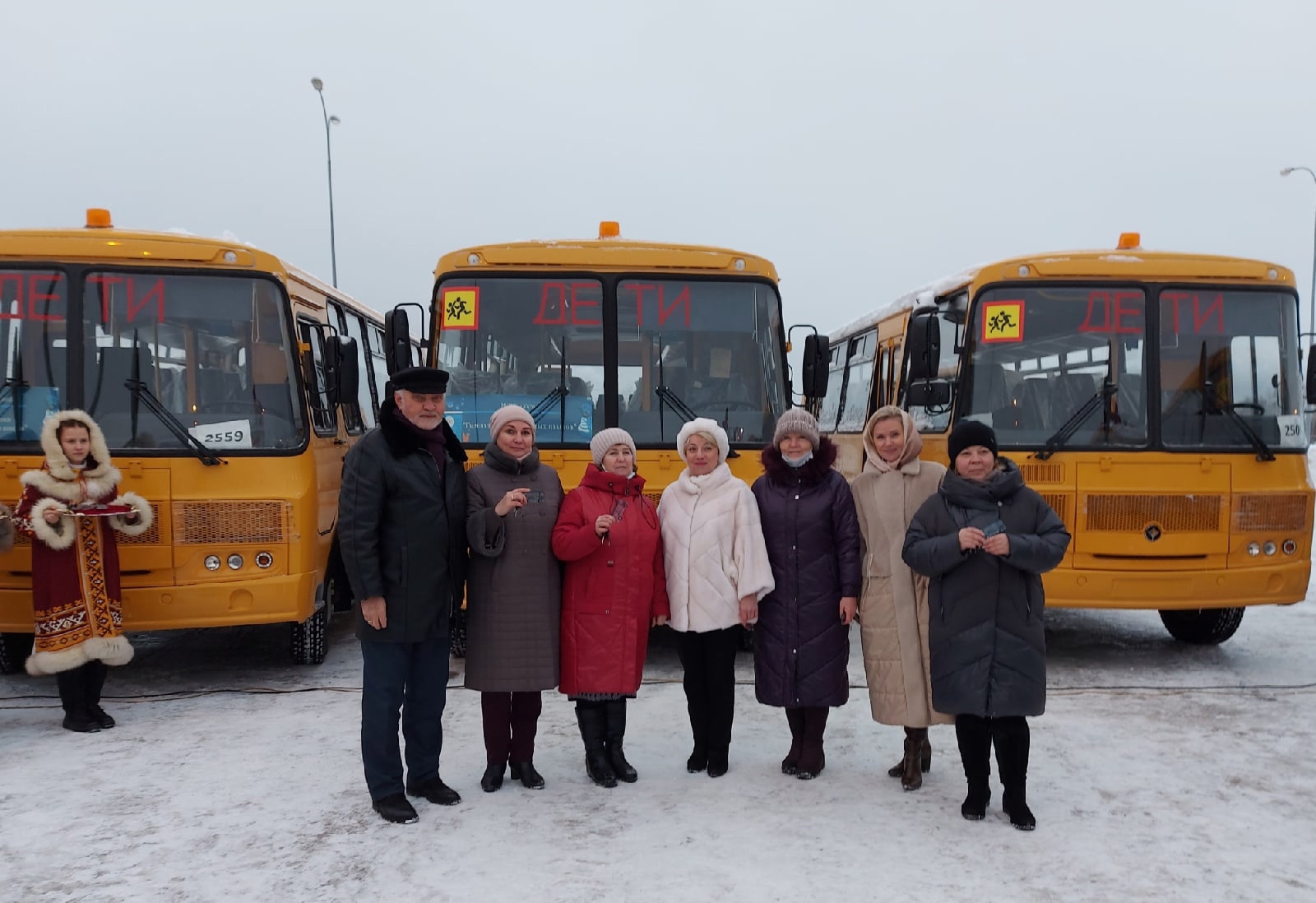 На учебу и обратно подвезут новые автобусы